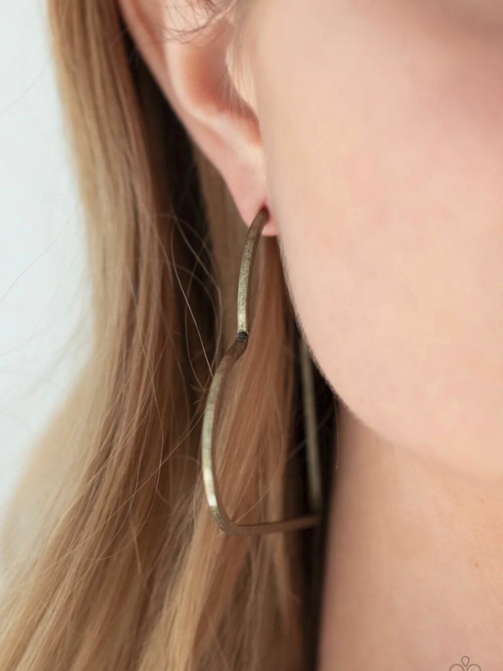 Paparazzi Jewelry Accessories - I HEART a Rumor - Brass Earrings - Vintage